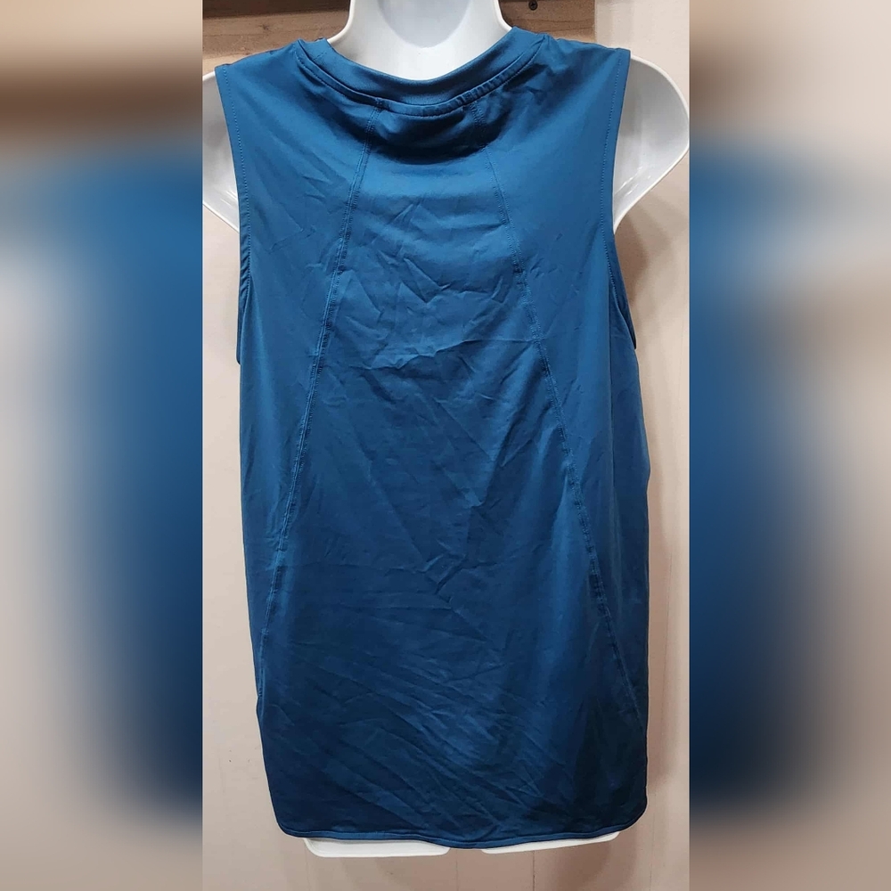 Crane Sleeveless Top Small Tank Lightweight Athletic Workout Casual C490Z - Picture 2 of 3